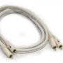 PROCAST Cable 2RCA/2RCA.1,5 Межблочный звуковой соединительный стерео (2-х канальный) кабель 2RCA(male) - 2RCA(male)