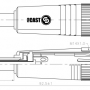 PROCAST Cable TRS-6.3/6/M/S TRS Jack 6,3mm (male) разъем - штекер под пайку на кабель 6мм
