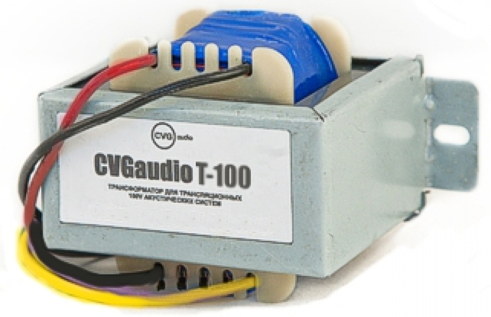 CVGaudio T-100/8 Трансформатор понижающий для подключения 8ohm акустических систем к 100V трансляционной линии