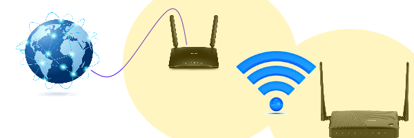 Способ усиления WiFi сигнала с применением повторителя, репитера.