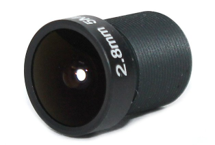 Фиксированный объектив для камер охранного видео наблюдения.