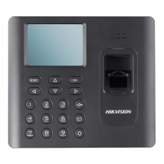 DS-K1A802EF-B Терминал доступа со встроенными считывателями EM карт и отпечатков пальцев