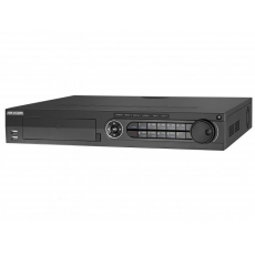 DS-8124HUHI-K8 24-х канальный гибридный HD-TVI регистратор для  аналоговых, HD-TVI, AHD и CVI камер + 16 каналов IP@8Мп