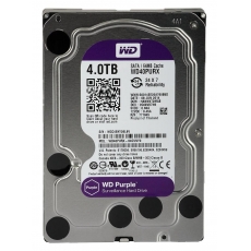 Жесткий диск 4TB SATA 6Gb/s Western Digital WD40PURX 3.5" WD Purple DV IntelliPower 64MB 24x7 Bulk
