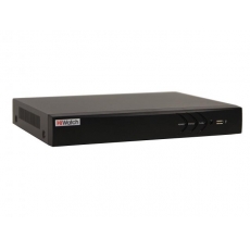 DS-H204UP 4-х канальный гибридный HD-TVI регистратор для  аналоговых, HD-TVI, AHD и CVI камер с PoC, 2 IP-канала