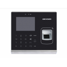 DS-K1T200MF-C Терминал доступа со встроенными считывателями Mifare карт и отпечатков пальцев и 2Мп камерой
