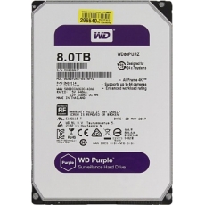 Жесткий диск 8TB SATA 6Gb/s Western Digital WD80PURZ 3.5" WD Purple DV IntelliPower 128MB 24x7 Bulk