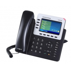 GXP2140 IP телефон, 4 SIP аккаунта, установка модулей расширения, цветной LCD,  USB, Bluetooth, PoE, 1 Гбит порты