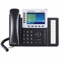 GXP2160 IP телефон, 6 SIP аккаунтов, 24 BLF, цветной LCD,  USB, Bluetooth, PoE, 1 Гбит порты