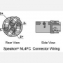 PROCAST Cable M-SP4NC Профессиональный кабельный четырех-контактный разъем типа спикон (speakON / male)