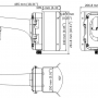 DS-1604ZJ-Corner-P Крепление на угол для скоростных поворотных купольных камер DS-2DF82xx