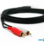 PROCAST Cable s-MJ/2RCA.2 Профессиональный межблочный соединительный звуковой кабель с разъёмами miniJack 3,5mm с одной стороны и 2RCA с другой