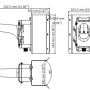 DS-1604ZJ-BOX-CORNER-P Крепление на угол с монтажной коробкой для скоростных поворотных купольных камер DS-2DF82xx