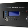 CVGaudio M-123Tm Профессиональный микшер-усилитель cо встроенным модулем источника сигнала (MP3/FM/Bluetooth) используемый для качественных систем трансляции фоновой музыки и оповещения