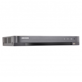 DS-7204HQHI-K1 4-х канальный гибридный HD-TVI регистратор для  аналоговых, HD-TVI, AHD и CVI камер + 1 канал IP@4Мп