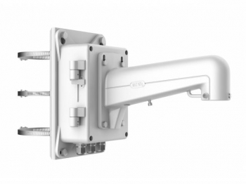 DS-1602ZJ-box-pole Кронштейн на стену/столб для скоростных поворотных камер с монтажной коробкой