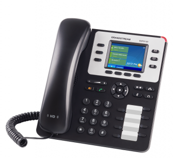 GXP2130V2 IP телефон, 3 SIP аккаунта, 8 BLF, цветной LCD,  USB, Bluetooth, PoE, 1 Гбит порты