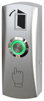 ST-EX010LSM Кнопка металлическая, СИД индикатор, накладная