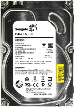 Жесткий диск 4TB SATA 6Gb/s Seagate ST4000VM000 3.5" SV35.5 5900rpm 64MB 24x7 Bulk