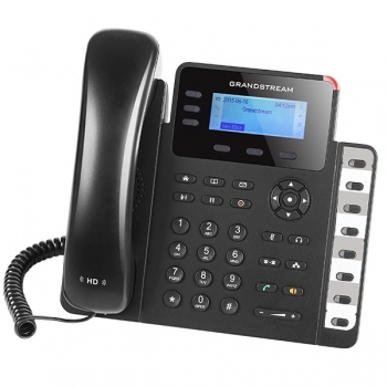 GXP1630 IP телефон, 3 SIP аккаунта, 8 BLF, PoE, 1 Гбит порты